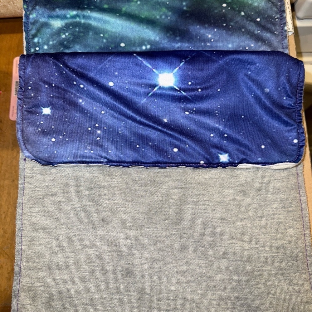 Galaxy Print Doll Sleeping Bag We made it Jennifer Gardner 2014 - Picture 2 of 10